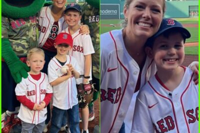He’s YOUNG But He Makes A BIG IMPACT Calvin Dylan Dreyer’s Son Creates An UNFORGETTABLE Moment Throwing The First Pitch At The Red Sox Game