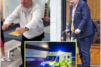 JUST IN ‘GOD BLESS HIM’Eamonn Holmes RUSHED TO HOSPITAL in an ambulance following months of HEALTH WOES