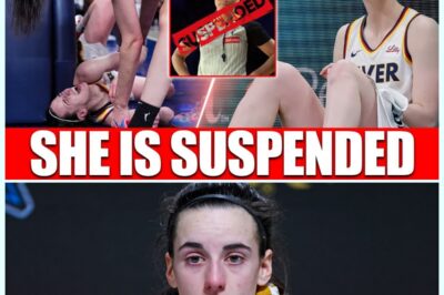 BREAKING NEWS: A WNBA referee has been officially suspended following the leaked footage of Caitlin Clark’s shocking injury during a recent game! The incident has sparked outrage among fans, players, and analysts across the basketball world – What really happened on the court? Was it an accident — or something more serious?