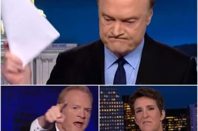 As the cameras rolled, Maddow tried to keep the show on track:  Maddow: “Lawrence, is everything alright?”  O’Donnell paused, looked straight into the camera, and replied:  O’Donnell: “There are some things I can’t stay silent about any longer.”  With that, he removed his microphone and walked off, leaving Maddow—and millions of viewers—speechless.  What secrets forced O’Donnell’s hand, and how will MSNBC recover from this unprecedented moment? The answers are more shocking than anyone expected.