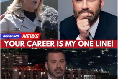 ‘AND JUST LIKE THAT—IT’S OVER!’ — Karoline Leavitt delivers the fatal blow to Jimmy Kimmel’s career with just one savage sentence!