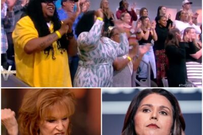 ‘YOU’RE A DANGER TO DEMOCRACY!’ — Joy Behar sneers at Tulsi Gabbard LIVE on air… but what happens next STUNS the entire studio!