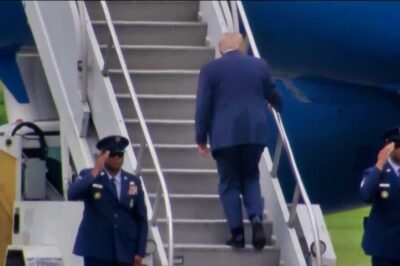 Cameras Caught PRES!DENT D0NALD TR.U.MP STUMBLING On Steps Of Air Force One, Sparking More CONCERNS About HIS HEALTH