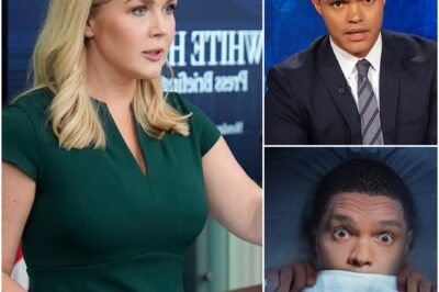 EXCLUSIVE SH0CKER: Trevor Noah Storms Off ‘The Daily Show’ Set After Karoline Leavitt Drops Bombshell Secrets Live On-Air!