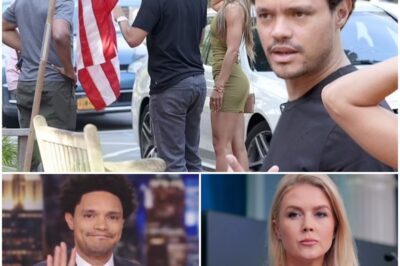 Mic Drop Mayhem: Karoline Leavitt SHREDS Trevor Noah Live—Leaves Him Speechless and the Studio Stunned!   Nobody saw it coming—Karoline Leavitt took Trevor Noah to task and roasted him so hard, he looked like a clueless fool on his own show. In just thirty seconds, she flipped the script, left the crowd in stunned silence, and wiped that smug grin right off Noah’s face. Cameras caught every brutal second as egos got wrecked and fans went wild. Was this the most savage takedown in live TV history? Social media is still reeling, and everyone’s asking: Did Trevor just get totally humiliated on his own turf?