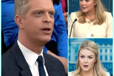 “THAT’S JUST NOT TRUE, Karoline.” Her words COLLAPSED in real time as NBC’s Garrett Haake FACT-CHECKED the press secretary on-air—Karoline Leavitt’s confidence EVAPORATES as her claims about Judge Boasberg fall apart.