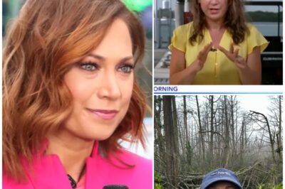 HEARTBREAKING: GMA host Ginger Zee bravely reports from dangerous scenes but still faces hɑteful comments – fans rush to defend her!