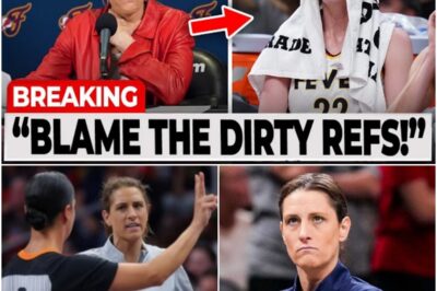 HOT NEWS: Coach Stephanie White Erupts After Caitlin Clark Injured AGAIN — Explosive Words for WNBA Refs Leave League in Crisis! Tensions reached a boiling point as coach Stephanie White unleashed her fury at WNBA referees, accusing them of rigging the game and putting Caitlin Clark in danger yet again. As rumors swirl about biased officiating and intentional targeting, fans and analysts are demanding answers. Is the league doing enough to protect its brightest star, or is Clark being set up for disaster? Get the inside story on the explosive allegations and what this controversy means for the future of women’s basketball!K