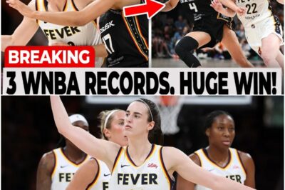 “BREAKING NEWS: Caitlin Clark Destroys 3 WNBA Records in One Explosive Night — And the Way She Took Apart Jacy Sheldon Left Helpless as Connecticut Bench Watches in Stunned Silence! History was made on the court as Caitlin Clark delivered a record-shattering performance, breaking THREE WNBA records in one electrifying game while leading the Indiana Fever to a dominant victory over Jacy Sheldon and the Connecticut Sun. Fans were left in awe as Clark redefined greatness with her unstoppable play. Which records did she break, and how did the Fever dismantle their rivals so convincingly? Dive into all the jaw-dropping stats, game-changing moments, and reactions from a night that’s already being called legendary!K