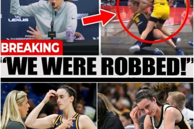 “THIS WAS RIGGED!”: Stephanie White FURIOUS After WNBA Refs SCREW Indiana Fever & Caitlin Clark in Loss to LA Sparks — Fans DEMAND Accountability! Indiana Fever head coach Stephanie White is seeing red after a string of controversial calls cost her team a crucial win against the LA Sparks. Accusing the referees of blatant bias and “rigging” the outcome, White’s fiery post-game comments have sent shockwaves through the league. Was this just another tough loss, or is there a deeper issue with officiating in the WNBA? The drama, outrage, and what White said next will have fans questioning the integrity of the game like never before.K