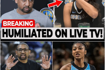 “SHE WAS LEFT SPEECHLESS!” : Angel Reese HUMILIATED on LIVE TV by Chicago Sky Coach — Brutal Comparison: “She’s No Caitlin Clark!” Shocks Fans! Drama hit a fever pitch as Angel Reese found herself the target of a brutally honest critique from her own Chicago Sky coach during a live broadcast. The coach’s stinging comparison—declaring, “She’s no Caitlin Clark!”—left fans and commentators stunned, while Reese’s reaction quickly went viral. What led to this public call-out, and how did Reese respond? The fallout from this tense moment is shaking up the team and sparking heated debate across the WNBA. Get the inside story on the exchange everyone’s talking about!k