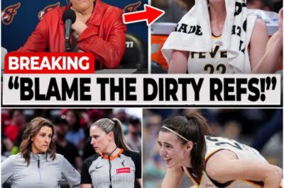 “They INTENDED to HURT her!” – Stephanie White FURIOUS as WNBA refs are accused of RIGGING game that cost Caitlin Clark another INJURY! Shock and fury erupted on the court as Indiana Fever coach Stephanie White lashed out at WNBA referees, accusing them of rigging the game and putting Caitlin Clark in harm’s way—leading to yet another injury scare for the star rookie. Did the officials really cross the line, and how is the league responding to these explosive allegations? Dive into the heated aftermath, player reactions, and what this controversy could mean for the future of the WNBA!k