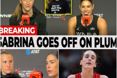 “YOU BETTER WATCH YOUR MOUTH!” — Sabrina Ionescu GOES OFF on Kelsey Plum LIVE on Air After Caitlin Clark Diss! WNBA drama ERUPTS as Sabrina Ionescu publicly CLAPS BACK at Kelsey Plum for throwing shade at Caitlin Clark during a live interview. Viewers were left stunned as Ionescu called out Plum’s “jealousy” and accused her of trying to sabotage the league’s biggest rising star. The tension is REAL — and now fans are choosing sides. Is this the beginning of a full-blown locker room war?K