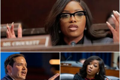 BOOM: Marco Rubio ENDS Jasmine Crockett’s Career in One Sentence—Stuns Congress After Savage Clapback to “Wig” Accusation! Congress was left in shock after Rep. Jasmine Crockett accused Senator Marco Rubio of wearing a wig and slammed his appearance, comparing it to his “dishonest legal statements.” But Rubio didn’t lose his cool—instead, he fired back with a single, devastating sentence that instantly silenced the room and left Crockett speechless. Social media erupted as clips of the exchange went viral, with fans and critics alike declaring the moment a career-ending blow. What exactly did Rubio say, and how did Crockett react? Get the full, explosive details behind this Capitol Hill showdown!