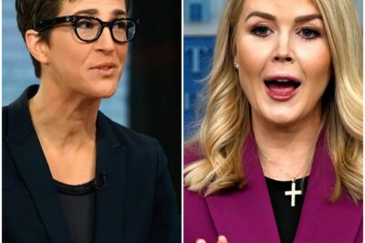 3 MINUTES AGO: ‘DON’T CROSS THE RED LINE’ Tr::ump GOES NUTS After Rachel Maddow Humiliates Him & His ADM!NISTRATION Live on TV, Karoline Leavitt Responds Immediately, Hall Holds Its Breath