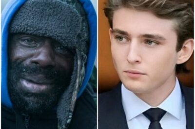 He Asked For Just One Dollar! Barron Tгuмρ could’ve ignored him like everyone else did. But what the young Tгuмρ heir did instead left witnesses stunned—and started a chain reaction that would pull a homeless man off the street, turn a quiet moment into a national story, and leave the entire country stunned.