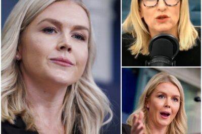 SH0CKING SCENE: Karoline Leavitt FREAKS OUT After Fox News CALLS HER OUT at White House Presser—On-Air Meltdown Goes Viral!    It’s the moment nobody expected—Fox News turned the White House press room upside down, and Karoline Leavitt was caught in the crossfire.  In a shocking scene that’s now lighting up social media, Leavitt lost her cool after a Fox reporter called her out on live TV, triggering a meltdown that stunned everyone in the room.