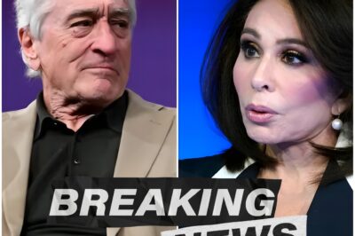 “2 MINUTES AGO: FIFTH AVENUE FROZEN IN SHOCK—JEANINE PIRRO DROPS A DEVASTATING TRUTH BOMB ON ROBERT DE NIRO, LEAVING THE PANEL SPEECHLESS AND ON THE EDGE OF A BLOWUP!” In a moment that brought Fifth Avenue to a standstill, Jeanine Pirro unleashed a devastating truth bomb on Robert De Niro that sent shockwaves through the room. With a single, razor-sharp line about legacy, power, and Hollywood’s hypocrisy, she completely shut down the panel—leaving De Niro and everyone else stunned into silence. The tension was so thick, you could cut it with a knife. Fans are now wondering: did Pirro just expose the ugly truth that Hollywood doesn’t want anyone to hear? This explosive moment is going viral, and the drama is just getting started—don’t miss what happens next.
