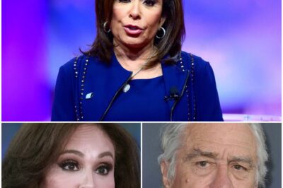 2 Minutes Ago: Fifth Avenue Frozen in Shock—Jeanine Pirro Drops a Devastating Truth Bomb on Robert De Niro, Leaving the Panel Speechless and on the Edge of a Blowup! De Niro Responds With 5 Powerful Words That Left Everyone Stunned