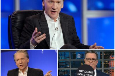 “BILL MAHER UNLEASHES ON STEPHEN COLBERT—‘HE’S A PUPPET FOR THE SYSTEM!’ MAHER REVEALS THE REAL REASON HE CAN’T STAND LATE-NIGHT’S BIGGEST STAR”  Late-night TV just got a lot more explosive.  In a jaw-dropping interview, Bill Maher didn’t just criticize Stephen Colbert—he tore into him, calling out what he sees as Colbert’s willingness to “just give the machine what it wants.”  Maher’s blunt takedown is sending shockwaves through the comedy world, raising big questions about authenticity, conformity, and who’s really pulling the strings behind America’s favorite talk shows.  What does Maher know that the rest of us don’t? And how will Colbert respond?  The late-night feud you never saw coming is heating up fast—and the fallout could change everything.