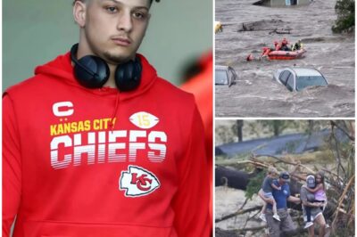 EXCLUSIVE The Kansas City Chiefs have DONATED $50 million to support victims and aid in the search and rescue of those missing in the devastating flash floods in Texas . Fans were stunned to learn that one of the team’s superstars PERSONALLY TRAVELED to the disaster site to offer hands-on help.