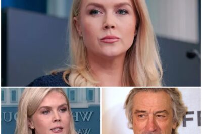 SH0CKING: ROBERT DE NIRO CALLS TRUMP “SO F-KING STUP!D”—KAROLINE LEAVITT’S 9-WORD COMEBACK LEAVES HIM SPEECHLESS**  Hollywood legend Robert De Niro didn’t mince words, unleashing a fiery rant against Donald Trump, calling the president “SO F**KING STUP!D.”  But the real shock came when Tru::mp ally Karoline Leavitt fired back with just nine words—leaving De Niro momentarily stunned and the internet buzzing.