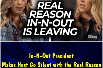 In a jaw-dropping on-air moment, In-N-Out Burger president Lynsi Snyder left a talk show host speechless after revealing the real reason behind the company’s shocking decision to leave California.  While rumors have swirled for weeks, Snyder set the record straight with a brutally honest explanation that stunned viewers and sent shockwaves through the business community.  What did she say that left the studio in stunned silence—and how will this bold move reshape the future of America’s most iconic burger chain?