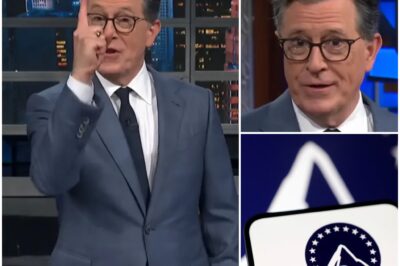 “HOT, STREAMING CONTENT — RIGHT IN YOUR Face’ Colbert Goes Down Swinging: Turns Paramount Scandal Into Pee Joke Meltdown On Live Tv