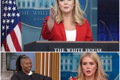 🟥 “Sit Down, Barbie.” Karoline Mocked Whoopi Goldberg Live on The View—7 Seconds Later, She Regretted Everything