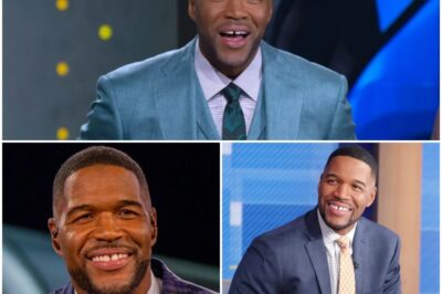 ‘I’m like Brad Pitt,’ Michael Strahan claims on Fox NFL Sunday as New York Giants icon says ‘there’s magic left in tank’