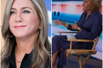 Exclusive :“I Feel Like I’m Living Two Lives!” Jennifer Aniston Gets Candid with Robin Roberts — Fans Say She’s ‘The Real Alex Levy’ as The Morning Show Star Reveals Shocking Truths Behind the Scenes!