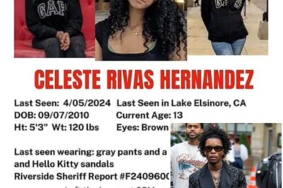 SHOCKING NEWS:Celeste Rivas, 15, ID’d as d!smember3d teen found in D4vd’s Tesla — as mom reveals she had boyfriend named ‘David’