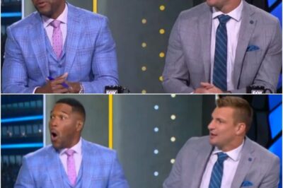 “LIVE TV CHAOS: Michael Strahan Left Speechless After Rob Gronkowski Turns Weight Joke on Terry Bradshaw”