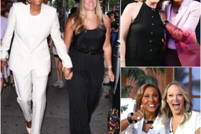 “Two Cancer Survivors, One Love Story: How Robin Roberts and Amber Laign Defied the Odds”