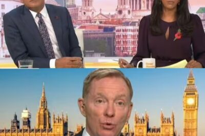 HOT NEWS: GMB Thrown Into Confusion After Labour Minister Abruptly Stops Interview To Make Jaw-Dropping Statement