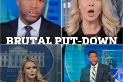 Karoline Leavitt “DESTROYS” Michael Strahan on GMA: Shocking Federal Workforce Cuts and Controversial Policies Revealed