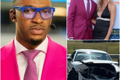 NEAR TRAGEDY! Robert Griffin III & Family Involved In Terrifying Highway Car Crash – Shocking Photos Emerge.k