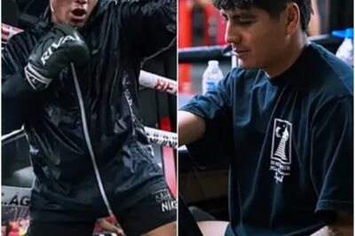 The dirtiest action in boxing: Fierro loses his head in the ring and kicks Cordero.k