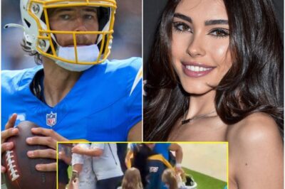 Justin Herbert Spotted Smooching Madison Beer As She Showed Up On The Sideline With Her Stunning Friends [VIDEO].k
