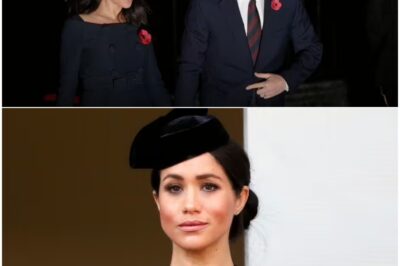 Breaking News:Moment Meghan Markle sparked fury over ‘disrespectful’ poppy choice