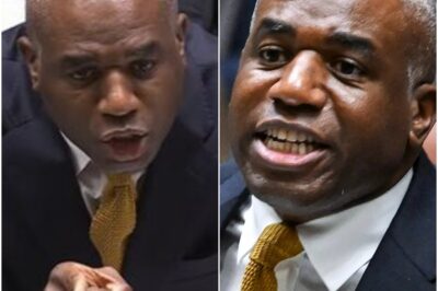 “GET A GRIP!”: Moment David Lammy completely loses his temper over simple question — leaving the studio in stunned silence and viewers calling it “an embarrassing meltdown on national television.”.k