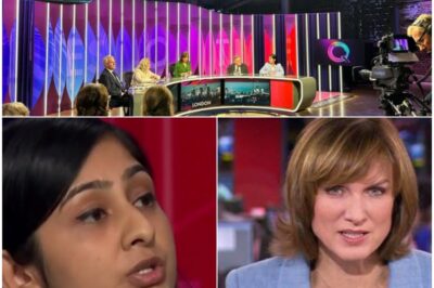Sickening’: Zarah Sultana has hit back at ‘anti-migrant rhetoric’ on Question Time – Fiona Bruce is speechless – audience erupts