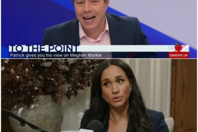 Breaking News:Patrick Christys Eviscerates Meghan Markle On-Air in Fiery Rant Leaving Viewers Shocked