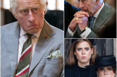 BREAKING: King Charles Sends ‘Blunt and Unforgiving’ Message to Princesses Beatrice and Eugenie Amid Explosive Prince Andrew Scandal — “Loyalties Will Be Tested!”.K