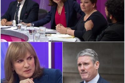 BBC chaos: Fiona Bruce shut down live on air in furious Question Time showdown over 𝘒𝘦𝘪𝘳𝘚𝘵𝘢𝘳𝘮𝘦𝘳 blunder — a brutal reminder that not everyone is willing to look the other way as he tears Britain apart