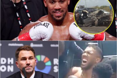 “FIGHT FOR LIFE FEARS!”: Anthony Joshua in hospital after a horror car crash… Eddie Hearn breaks his silence with a stark health update — and the shocking truth has fans praying.k