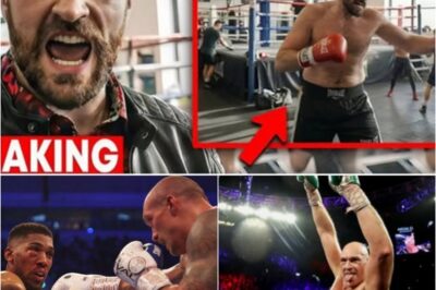 “BLOODBATH WARNING!”: Tyson Fury sparks total uproar after LEAKING intense training footage — showcasing terrifying power as he fires a direct war message to Anthony Joshua, leaving the boxing world shaken and fans convinced this heavyweight clash is about to become a HISTORIC BLOODBATH.k