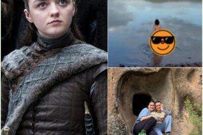 “I DON’T CARE WHO SEES!”: Game Of Thrones star Maisie Williams stuns holidaymakers by stripping completely naked for a secret skinny dip with friends… a daring off-camera moment that only just surfaced  and has tabloids buzzing nonstop.k
