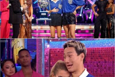 SHOCKING BOMBSHELL: Strictly feud ‘exposed’ as viewers spot a ‘fuming’ star lurking in the background of the final… and the camera catches more than it should.K