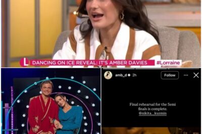 “‘I’m heartbroken’ — Amber Davies’ tearful admission stops fans in their tracks as Strictly pressure peaks.”